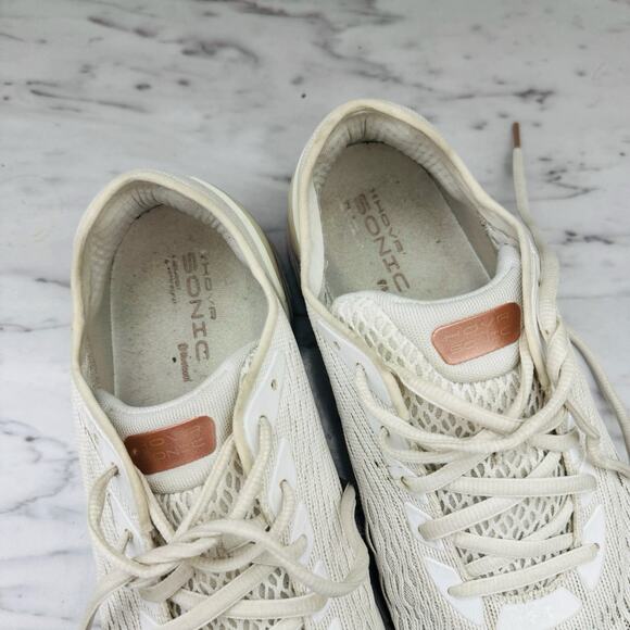 Under Armour HOVR Sonic 3 White Sneakers Women’s Size 10.5 - Picture 8 of 10